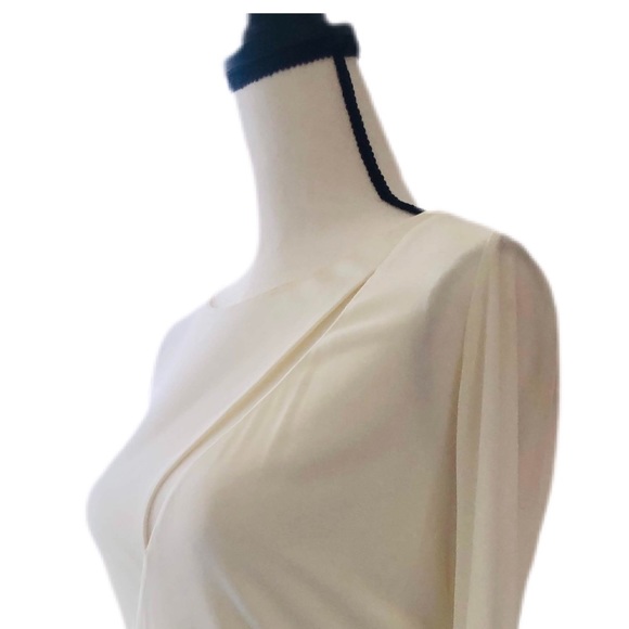 SOLD- Emilio Pucci Long Sleeve Draped Cocktail Dress (M) - Picture 2 of 10